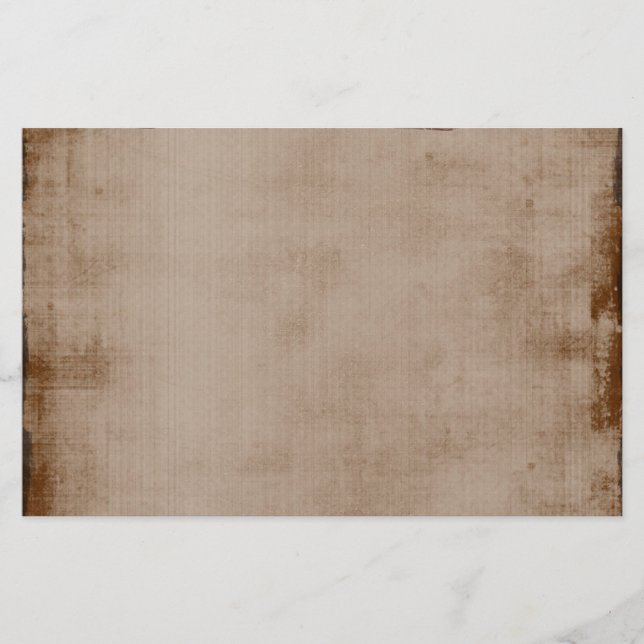 Distress Sepia Taupe Scrapbook Journal Masculine Brevpapper (Framsida)