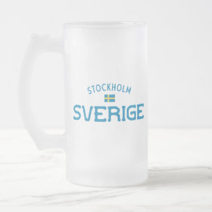 Distress Stockholm Sverige (Sverige) Frostat Ölglas