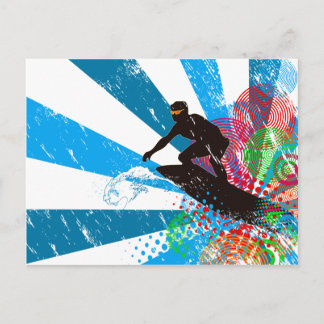 Distress Surfer Paradise Vykort