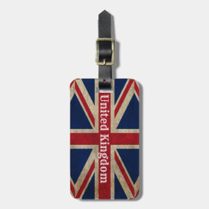 Distress UK Flagga Bagagebricka