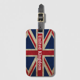 Distress UK Flagga Bagagebricka