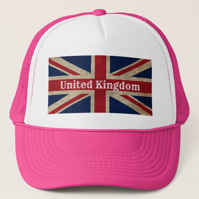 Distress UK Flagga Keps (Framsida)
