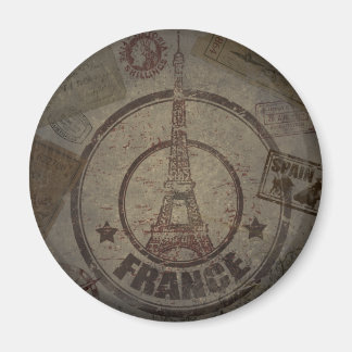 Distress Vintage resor Magnet