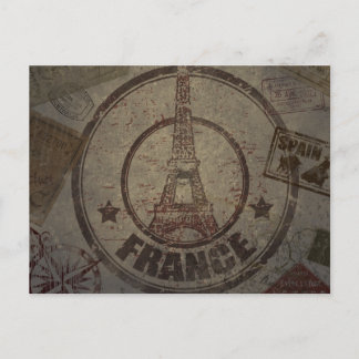 Distress Vintage resor Vykort