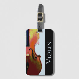 Distress Violin Bagagebricka