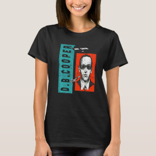 Distress Wanted D B Cooper Sketch Cryptid Urban T Shirt