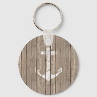 Distress Wood med Anchor Nyckelring
