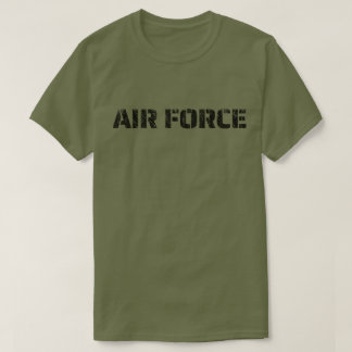 Distressed Air Force T Shirt
