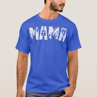 Distressed Best Mama Ever Guitar Lover Guitarist T Shirt