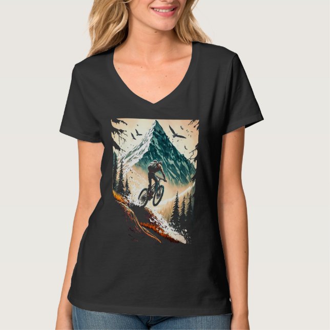 Distressed BMX for Men Women Kids T Shirt (Framsida)