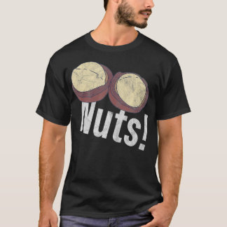 Distressed Macadamia - Hard Shell - Nutritionist F T Shirt