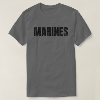 Distressed Marines T Shirt
