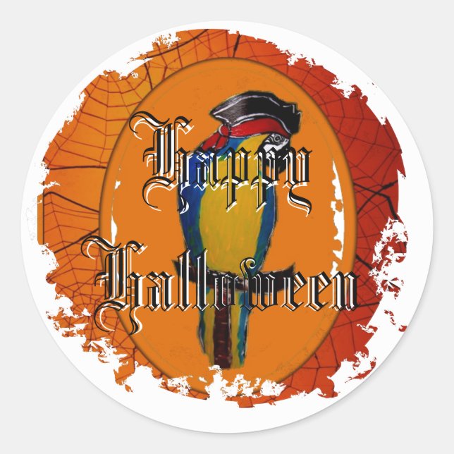 Distressed runda klistermärken (Framsida)