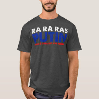Distressed Rysslands GreatestMachine Typography Re T Shirt