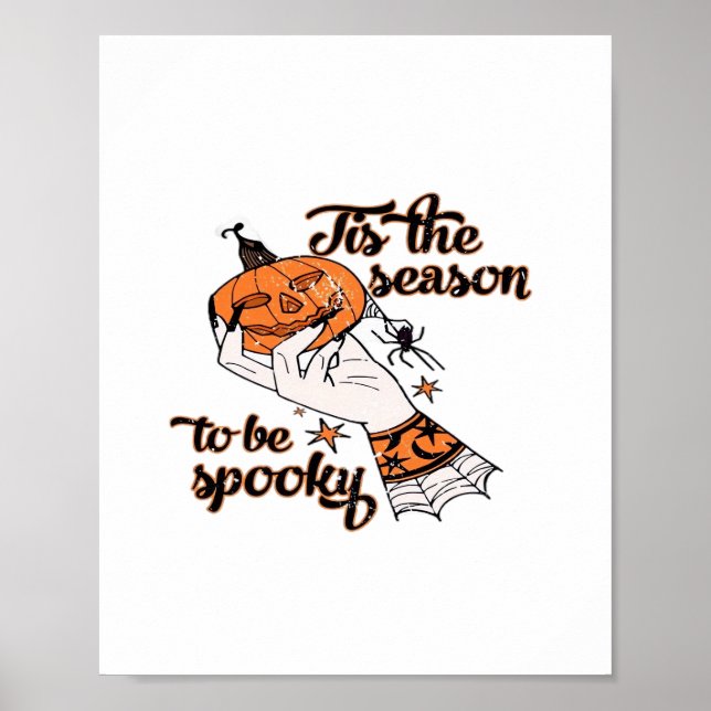Distressed Spooky Season Poster (Framsidan)