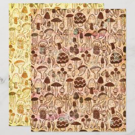 Distressed stil svamp scrapbookpapper