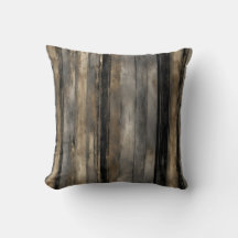 Distressed Svart Guld och Grå Rand