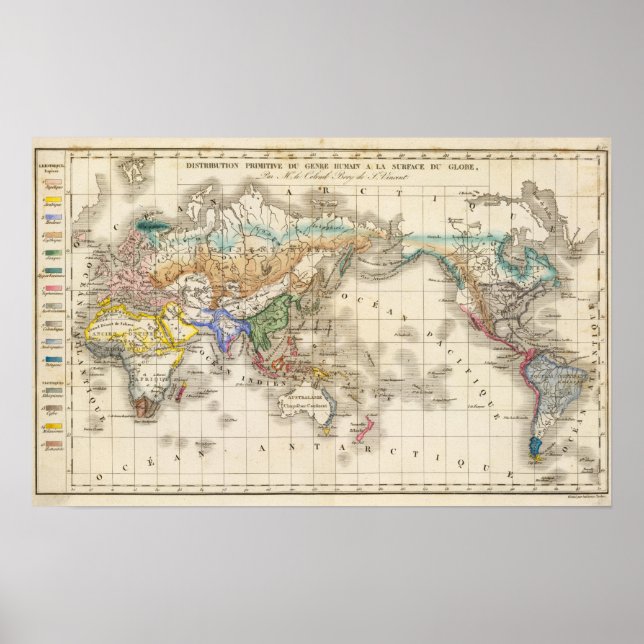 Distribution primitiv humain av genre poster (Framsidan)