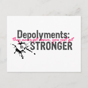 Distributioner som du får STROnGER-vykort Vykort