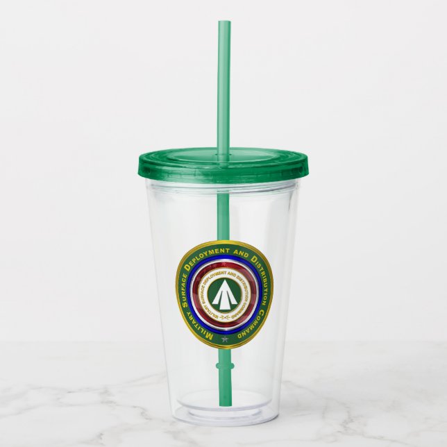 Distributionskommando för militär Yta Take Away Mugg (Framsida)
