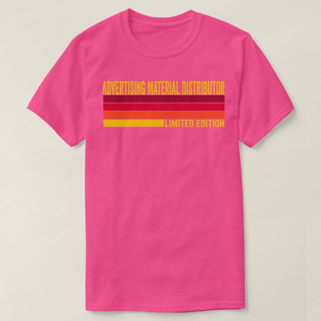 Distributör av reklammaterial t shirt (Design framsida)