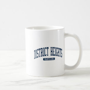 District Heights Maryland Md Högskola Universitet Kaffemugg