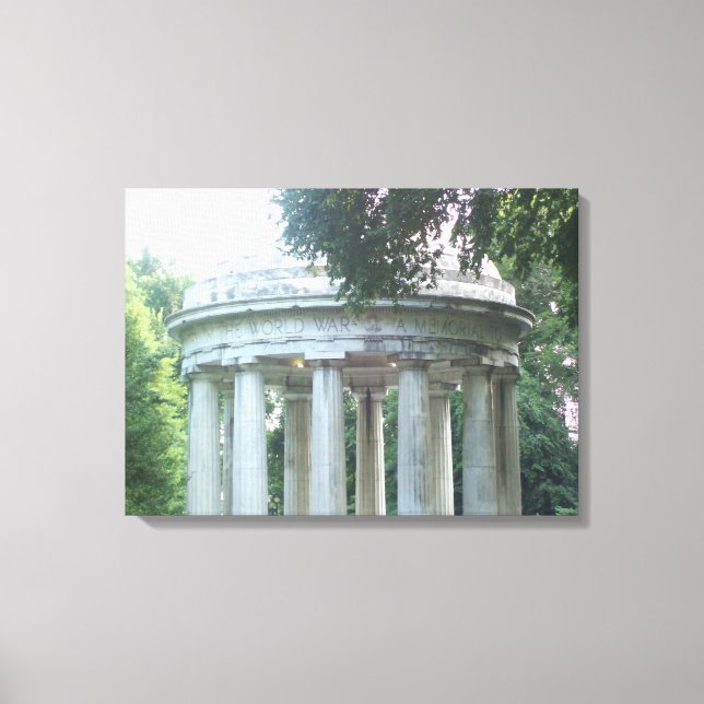 District of Columbia krigsmonument Canvastryck (Framsida)