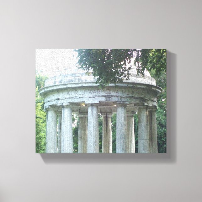 District of Columbia War Memorial Canvastryck (Framsida)