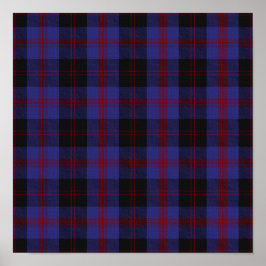 District Tartan - Angus - Digital Download Poster