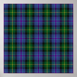 District Tartan - Ayrshire - Digital Download Poster