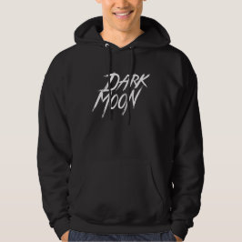 DistrictOne Homme Noir "Dark Moon" Hoodie