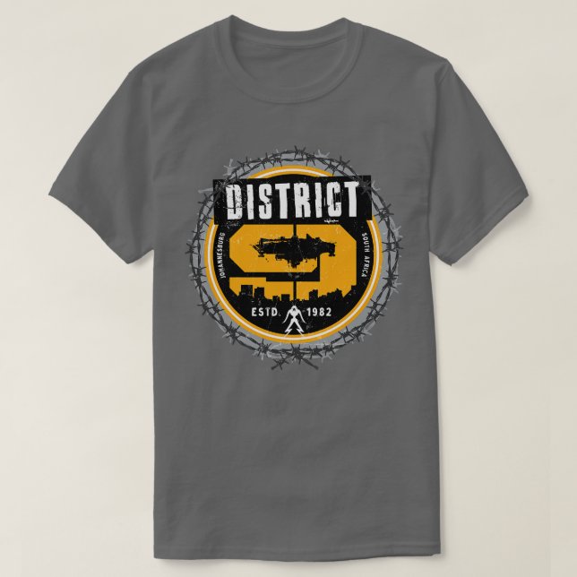 Distrikt 1 t shirt (Design framsida)