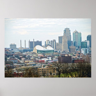 Distrikt Kansas City, Missouri, View Poster