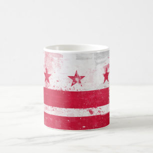 Distriktet Colombia Flagga Kaffemugg