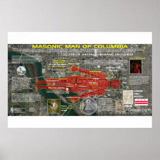 Distriktet Colombia - Masonic Man 1 Poster