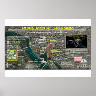 Distriktet Colombia - Masonic Man 3 Poster