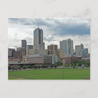 Distriktet Denver Colorado City Skyline Vykort