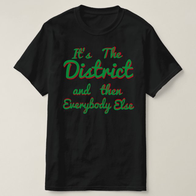 Distriktet Tee (Design framsida)