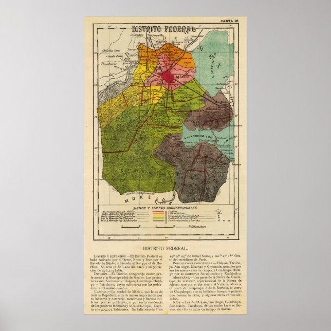Distrito Federal, Mexiko 2 Poster (Framsidan)