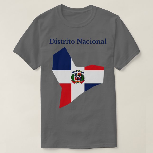 Distrito Nacional Province Dominikanska republiken T Shirt (Design framsida)