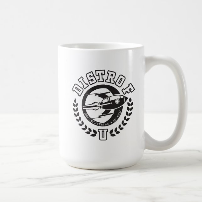 Distro Foxtrot Universitets Kaffe Mugg (Höger)
