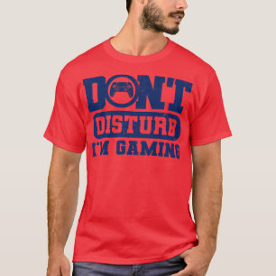 Disturb Im-spelversion blått T Shirt