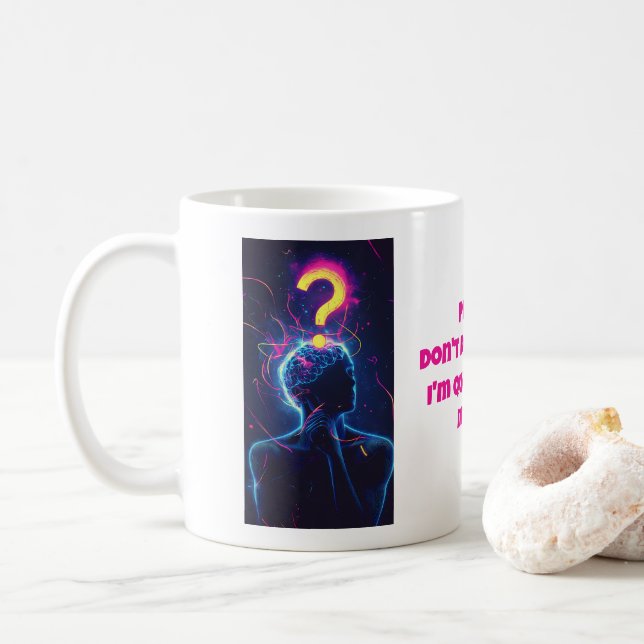 Disturb me Funny Mug Kaffemugg (Med munk)