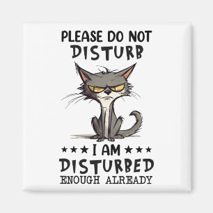 Disturb Sarcasm Funny kylskåp Magnet