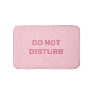 Disturb Trendig Pastel Rosa Bath Mat Badrumsmatta