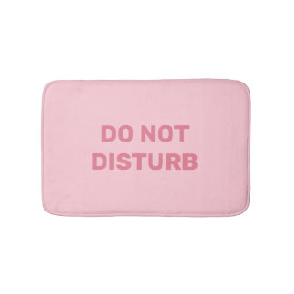 Disturb Trendig Pastel Rosa Bath Mat Badrumsmatta