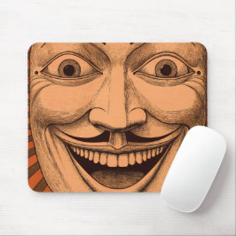Disturning Grinning Ansikte Musmatta