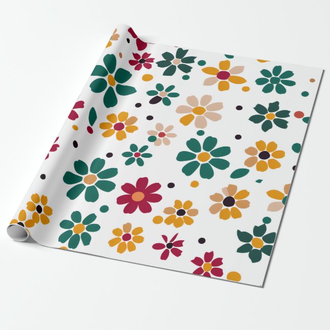 Dit-Blommigtar Presentpapper (Utrullad)
