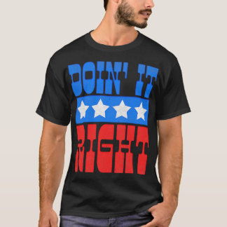 Dit-Höger Motiveringstipografi 2 T Shirt