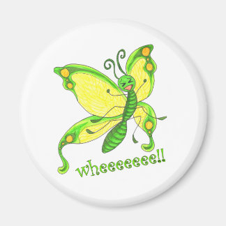 Dit! Jag är en fjäril! Magnet